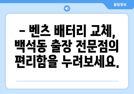 벤츠 CLS250d 배터리 교체, 백석동 출장 전문점에서 빠르고 안전하게! | 벤츠 배터리 교체, 출장 배터리, 자동차 배터리, 백석동