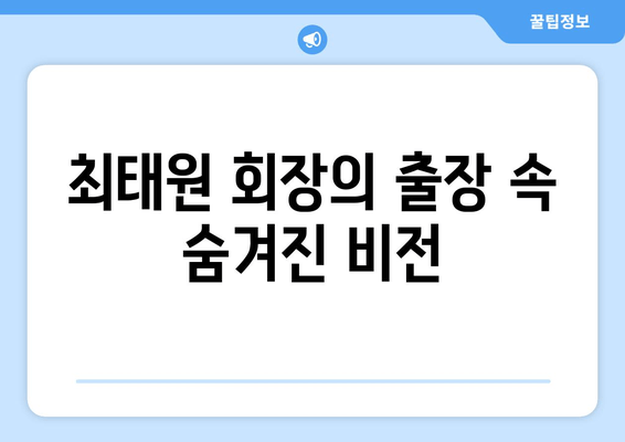 최태원 회장, 