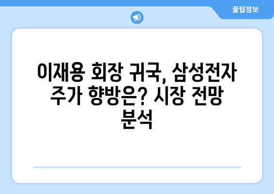 이재용 회장, "봄이 왔네요" 의미는? | 출장 귀국, 삼성전자, 경영 전략, 시장 전망