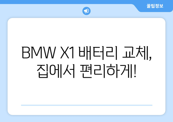 BMW X1 배터리 교체, 덕양구 출장 서비스 후기| 실제 고객 사례 공개 | BMW X1, 배터리 교체, 출장 서비스, 덕양구, 자동차 정비