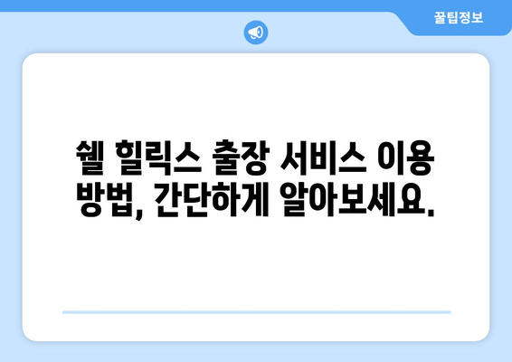 쉘 힐릭스 출장 엔진오일 교환 서비스 이용 가이드| 간편하고 빠르게! | 쉘 힐릭스, 출장 서비스, 엔진오일 교환