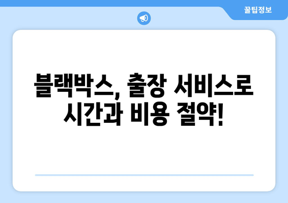 광주 오포읍 블랙박스 고장? 출장 시공으로 편리하게 해결하세요! | 블랙박스 수리, 출장 서비스, 자동차 관리