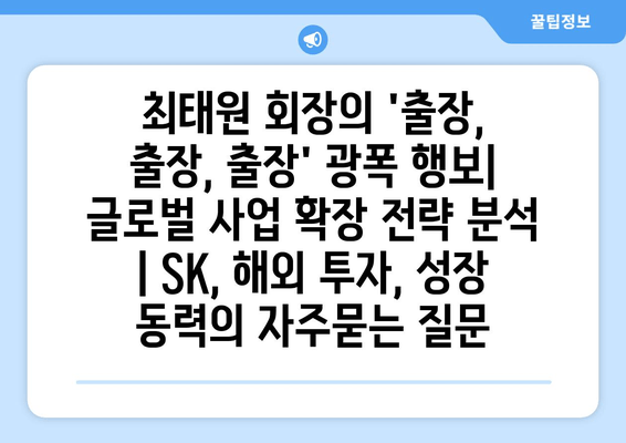 최태원 회장의 