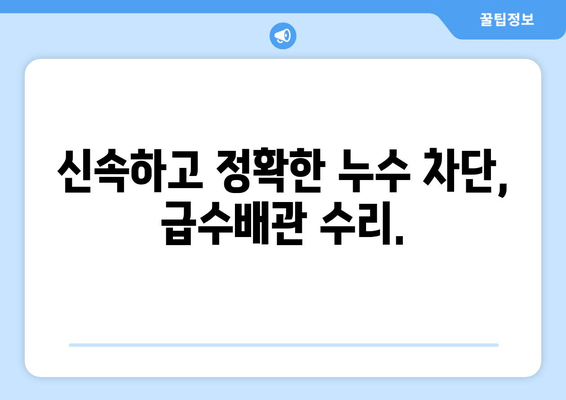 군포 출장 용접| 천정 급수배관 누수 차단 전문 | 누수 해결, 급수배관 수리, 용접 전문