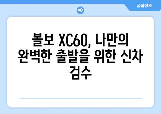 볼보 XC60 출장 검수| 수입차 신차 검수의 어려움과 해결책 | 볼보 XC60, 신차 검수, 출장 검수, 수입차