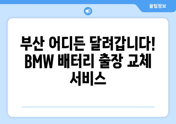 부산 BMW 320d 출장 배터리 교체| 빠르고 안전하게! | BMW 배터리 교체, 출장 서비스, 부산 자동차 배터리