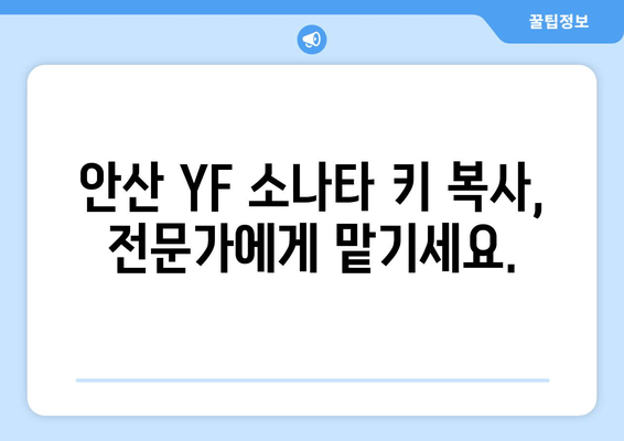 안산 YF 소나타 자동차 키 분실? 출장 복사 서비스 이용 가이드 | 안산, YF 소나타, 키 분실, 자동차 키 복사, 출장 서비스