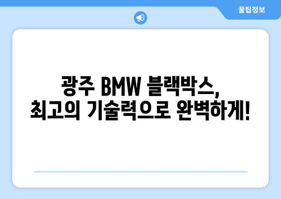 광주 BMW 블랙박스 출장 시공 전문| 빠르고 안전하게! | 블랙박스 설치, 출장 서비스, BMW 전문