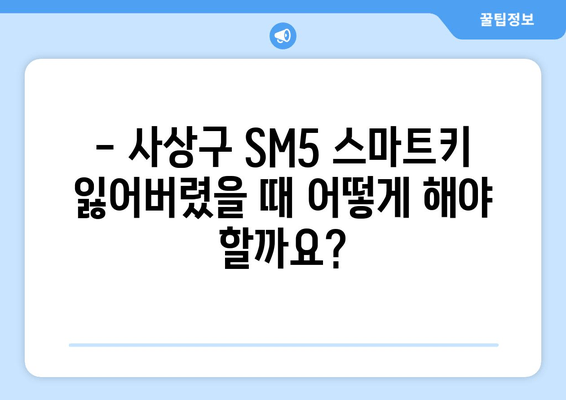 사상구 SM5 스마트키 복사, 출장 서비스점 비용 얼마? | 차키 분실, 스마트키 복제, 출장 서비스, 비용 안내