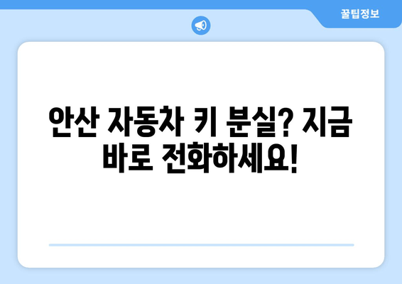 안산 자동차 키 분실? 출장 복사 서비스로 빠르고 편리하게 해결하세요! | 안산 자동차키, 24시간 출장, 긴급 복사, 잠금 해제