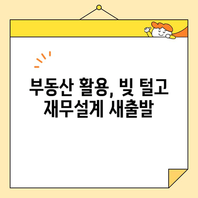 부동산 활용 채무 통합, 조건부터 성공 전략까지 | 부채 해결, 재무 설계, 부동산 투자