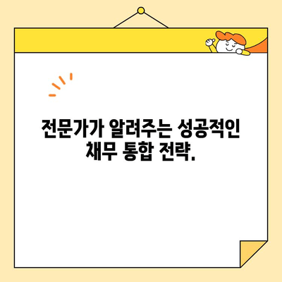 근로자 채무 통합으로 신용점수 개선하기| 전문가가 알려주는 성공 전략 | 신용관리, 재정 설계, 부채 관리