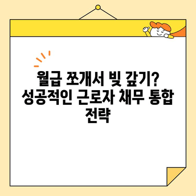 근로자 채무 통합| 절차, 자격, 그리고 성공적인 전략 | 부채 관리, 신용 회복, 재정 설계