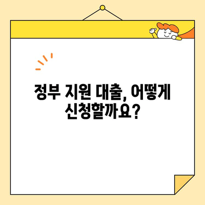 근로자를 위한 정부 지원 대출? 궁금증 해소! 사실과 오해, 그리고 신청 방법까지 | 정부 지원, 대출, 근로자, 금융 지원, 신청 가이드