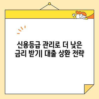 근로자 저금리 대환 대출 성공 사례| 금융권 활용 전략 | 대환대출, 금리 비교, 신용등급, 대출 상환