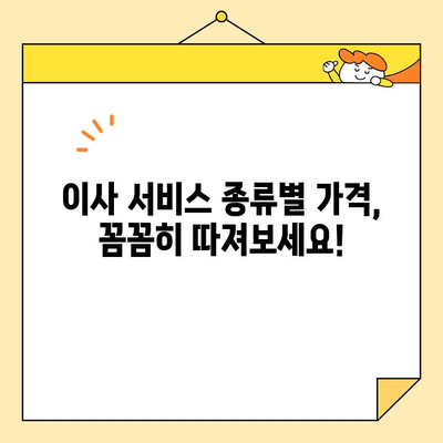 이사짐센터 비용 비교 & 추천 가이드 | 지역별, 서비스별, 견적 비교, 저렴한 이사, 이사짐센터 추천
