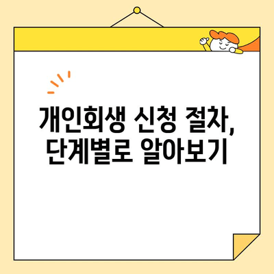 개인사업자 개인회생, 대출 & 신용카드 빚 탕감 가능할까요? | 신청 자격, 절차, 성공률 완벽 가이드