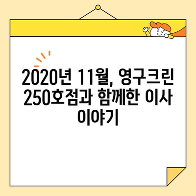 영구크린 250호점 포장이사 후기| 2020년 11월 실제 이용 후기 | 이사 비용, 서비스 만족도, 추가 팁