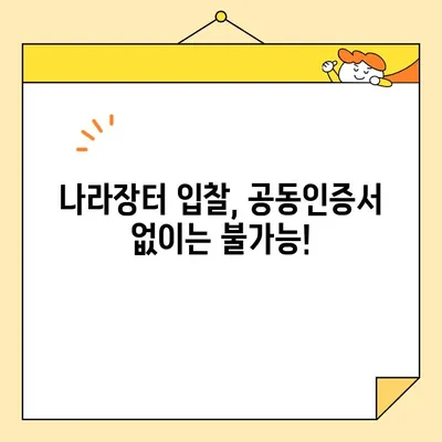 조달청 나라장터 입찰 참여, 범용 공동인증서 즉시 발급 완벽 가이드 | 사업자, 공동인증서, 입찰, 나라장터