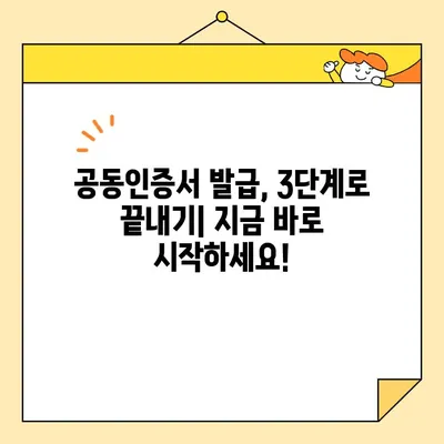 나라장터 & 조달청 입찰, 사업자 공동인증서 바로 발급받는 3단계 가이드 | 공동인증서, 즉시 발급, 입찰 참여