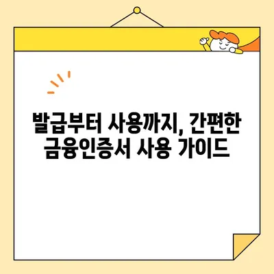 금융인증서 vs 공동인증서| 발급 방법과 차이점 비교 가이드 | 금융인증, 공동인증, 전자서명, 온라인 금융