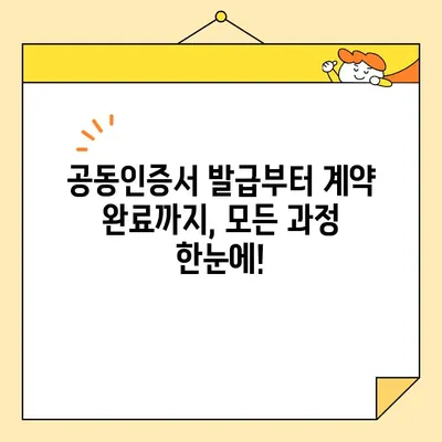 부동산 전자계약, 공동인증서 발급부터 계약 완료까지 한번에! | 부동산, 전자계약, 공동인증서, 절차, 가이드