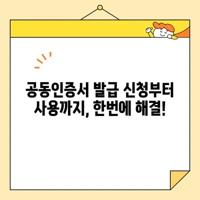 개인사업자 공동인증서 비대면 발급 완벽 가이드| 범용인증서 포함 | 사업자등록증, 온라인 발급, 인증서 신청, 쉽고 빠르게