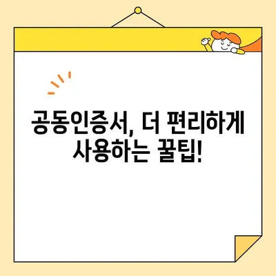 공동인증서 발급, 이제 쉽게! | 단계별 가이드 & 주의사항