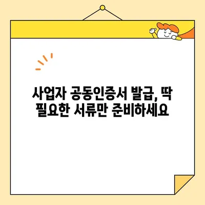 사업자 공동인증서 온라인 발급, 이제 쉽고 빠르게! |  단계별 가이드, 필요 서류, 주의 사항