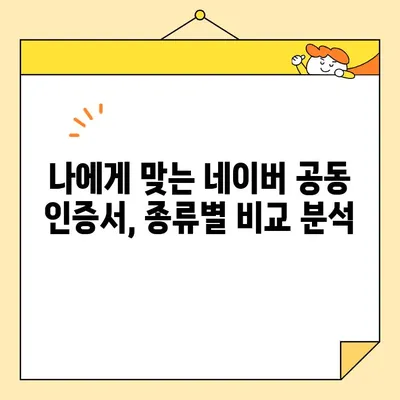 네이버 공동 인증서 발급 및 사용법 완벽 가이드 |  인터넷뱅킹, 전자서명, 공인인증서