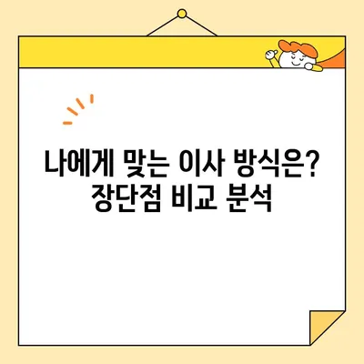 포장 vs 반포장 이사, 어떤 게 나에게 맞을까? | 영구크린, 서경석 이사방 등 이사업체 비교 & 견적 팁