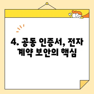 전자 계약 신뢰성 UP! 공동 인증서의 역할과 효과 | 전자 계약, 신뢰성, 공동 인증서, 법적 효력, 보안