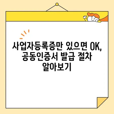 개인사업자 공동인증서, 비대면으로 간편하게 발급받는 방법 (범용인증서 포함) | 사업자등록, 온라인 발급, 인증서