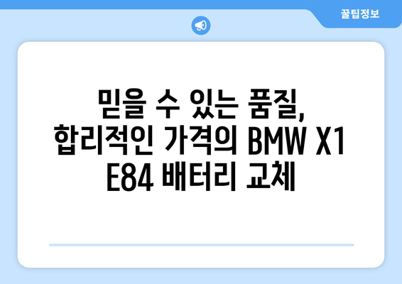 덕양구 삼송 BMW X1 E84 배터리 출장 교체| 빠르고 안전하게! | 배터리 교체, 출장 서비스, 자동차 정비