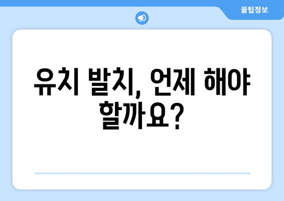 6살 유치 첫니 발치, 비용과 시기 그리고 주의 사항 | 유치 발치, 치과 진료, 어린이 치과